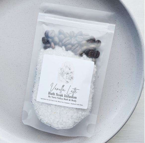 Bath Salt Infusions - Vanilla Latte 150g Pouch