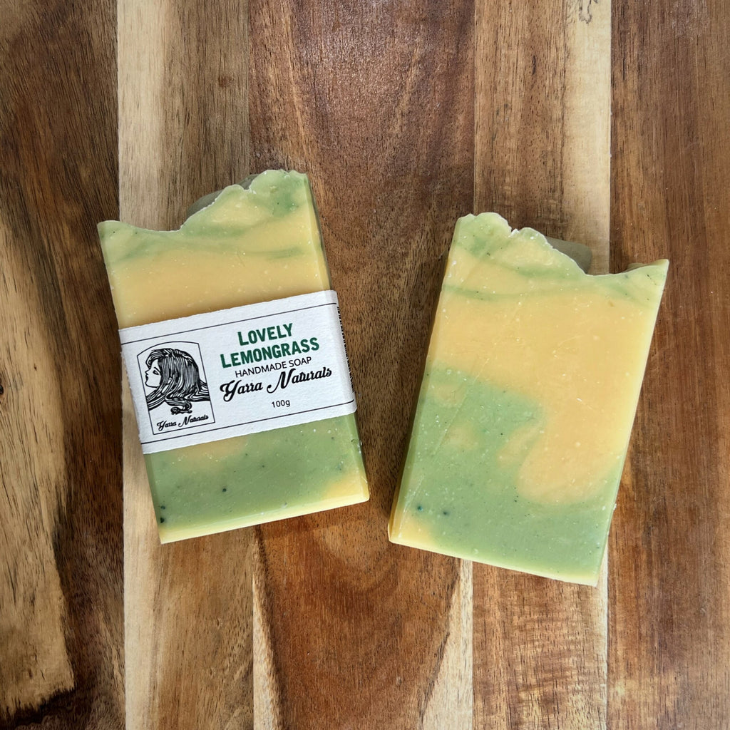 Lovely Lemongrass Yarra Natural Soap